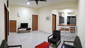 Apartment, 4 Bedrooms | Living area | LCD TV