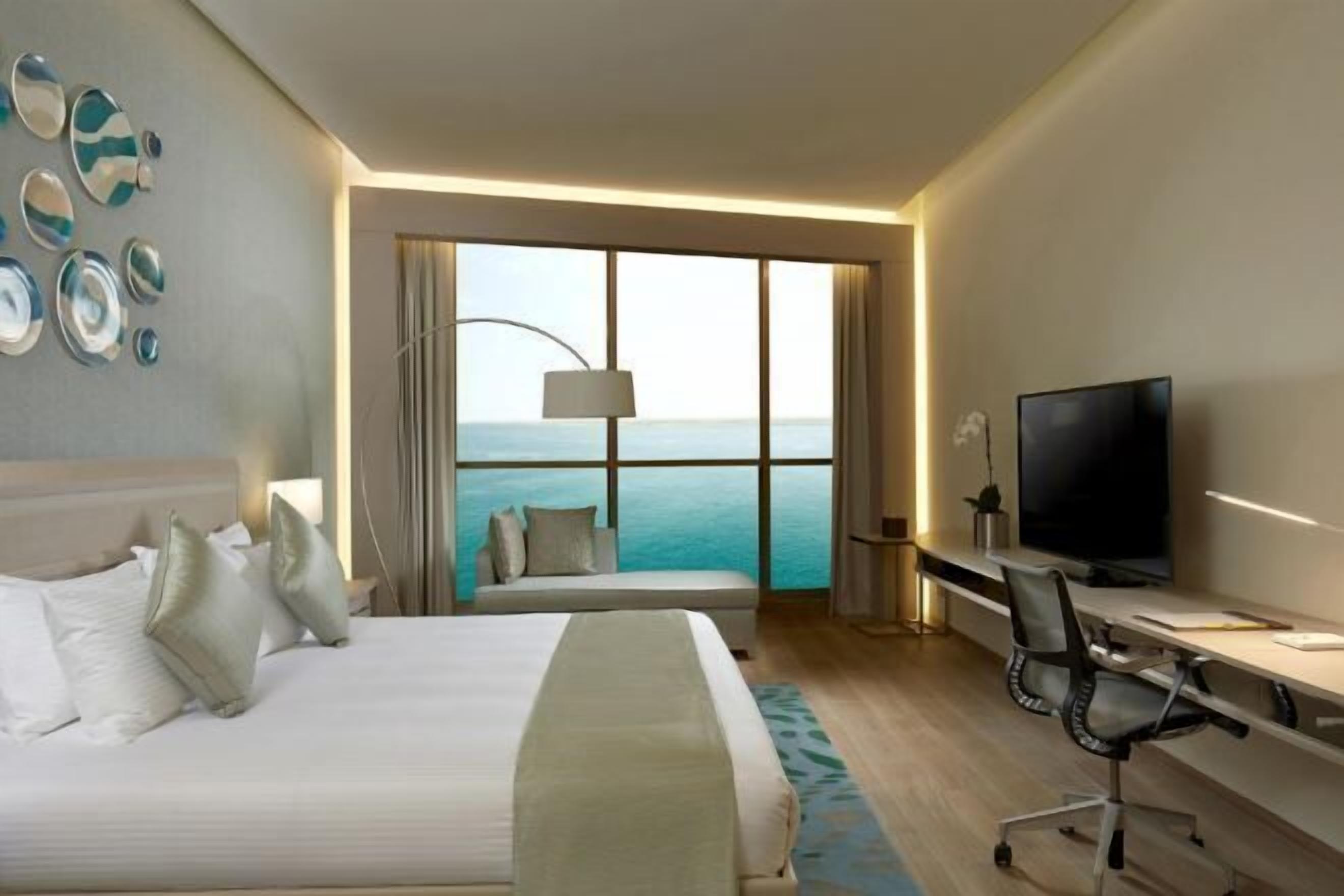 Minibar, in-room safe, desk, blackout curtains