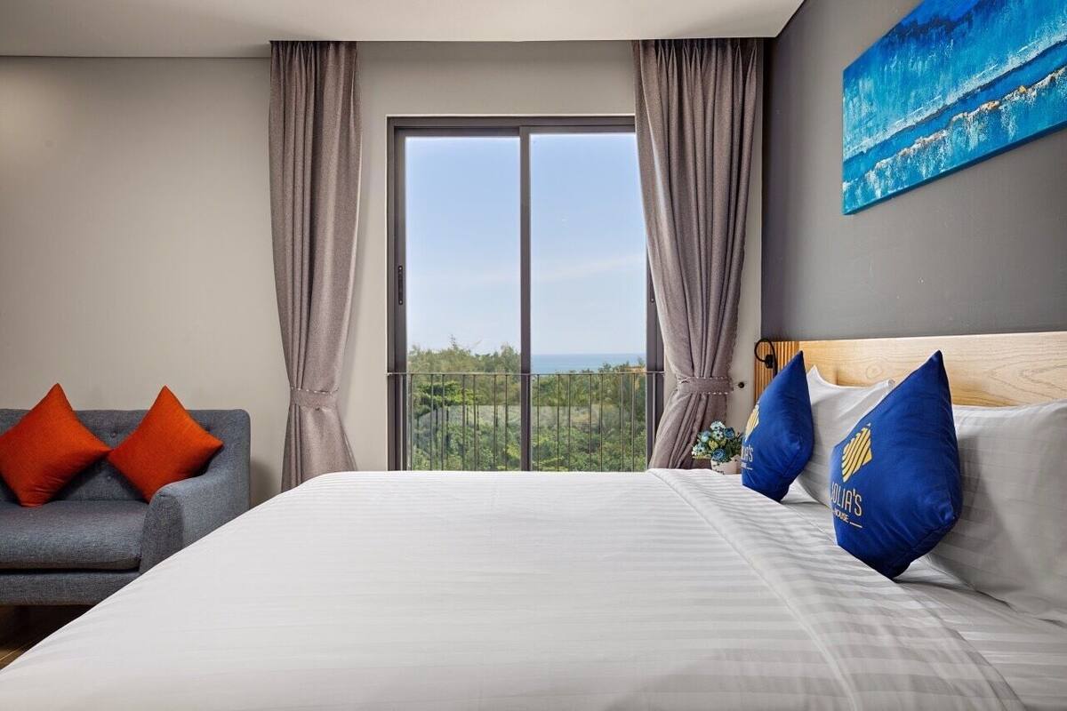 Chambre Double Exécutive, balcon | 1 chambre, minibar, bureau, espace de travail pour ordinateur portable