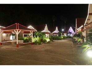 Front of property - evening/night