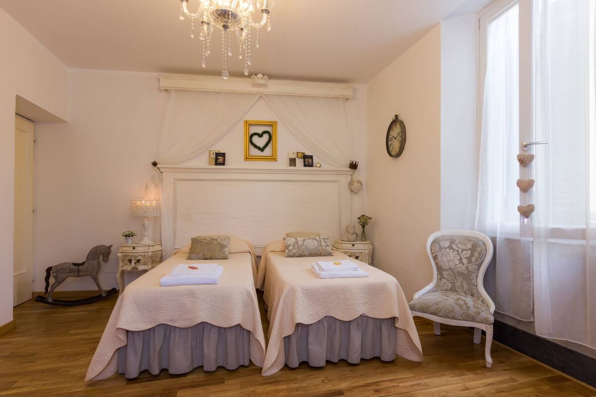 Deluxe Double or Twin Room, Garden View (Camera 4 Ducale)