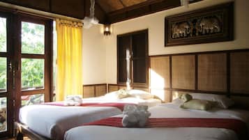 Free WiFi, bed sheets, wheelchair access