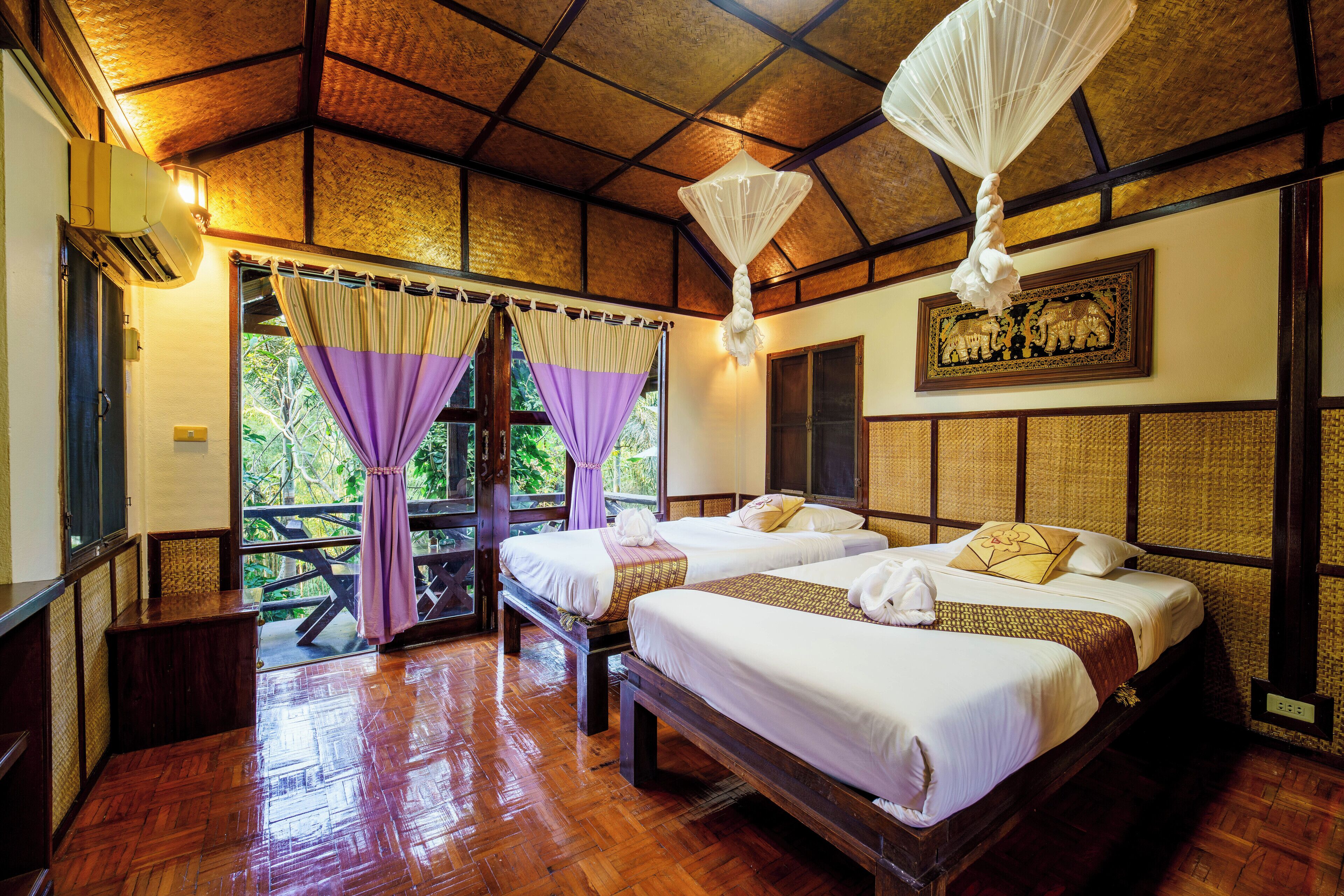 Chambre Double ou avec lits jumeaux | Wi-Fi gratuit, draps fournis, accès pour personnes à mobilité réduite