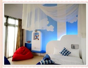 Deluxe Double Room (Blue) - Fifi House (Taitung)