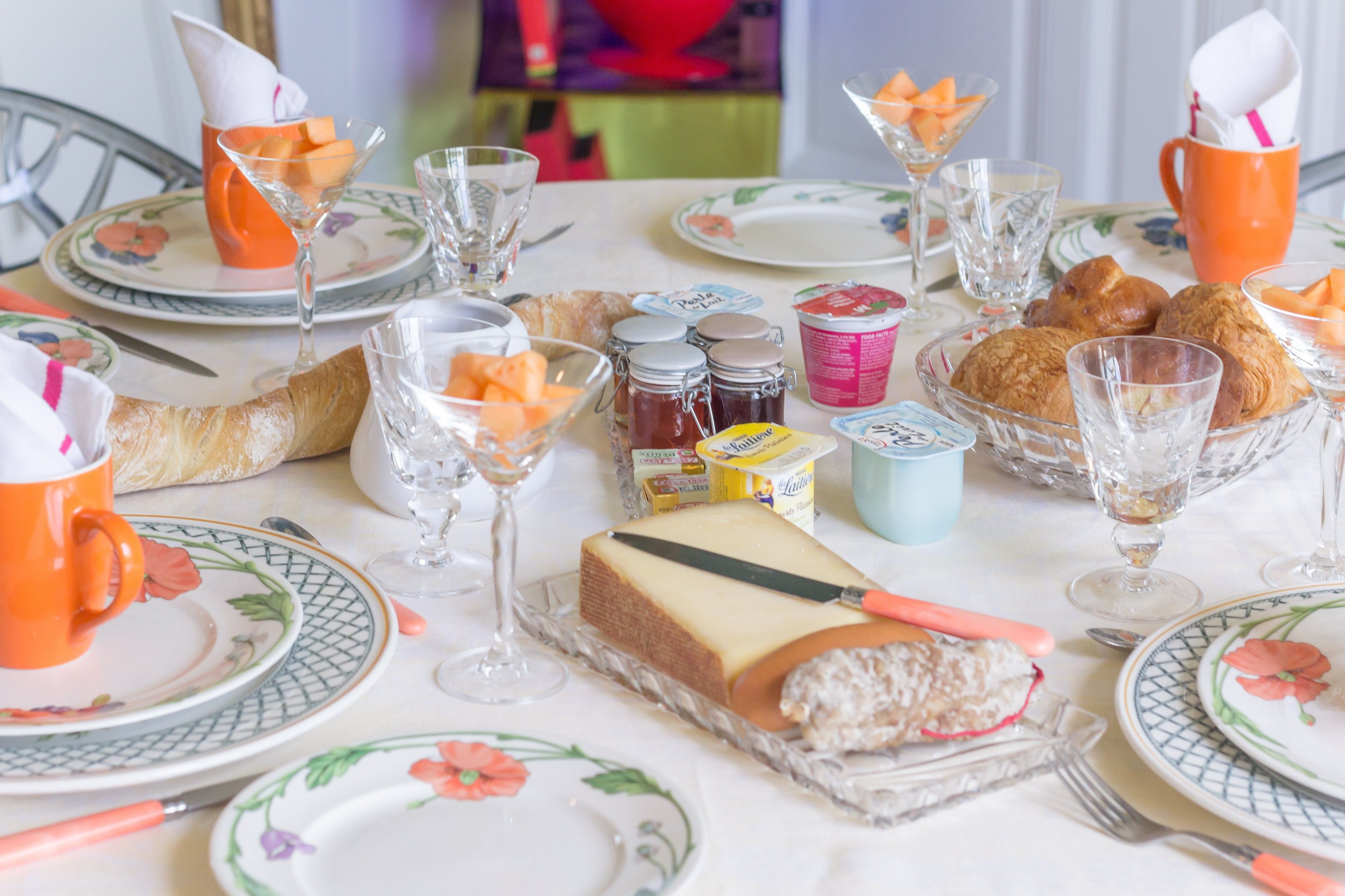 Daily local cuisine breakfast (EUR 15 per person)