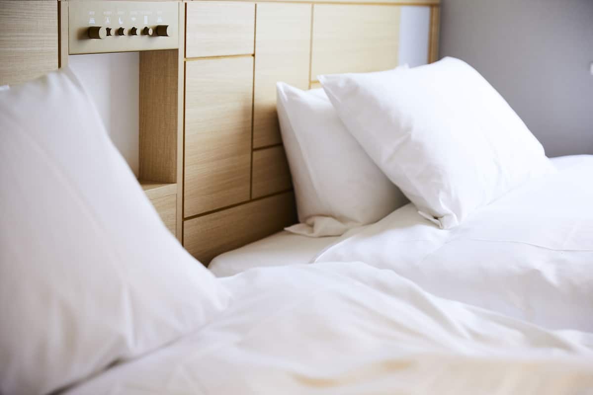 Down comforters, in-room safe, laptop workspace, blackout drapes