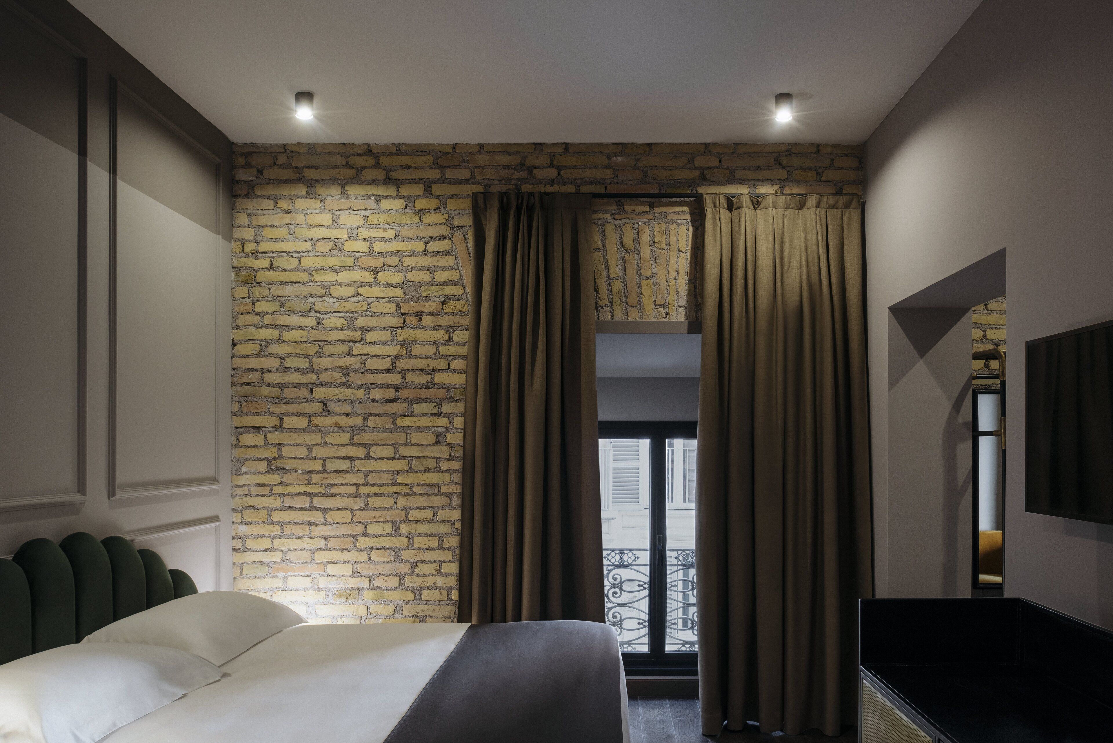 deluxe room, 1 king bed (chapter double) | premium bedding, minibar, in-room safe, individually decorated