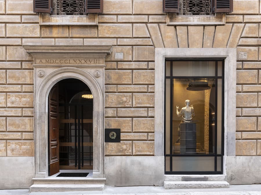 Fassade der Unterkunft