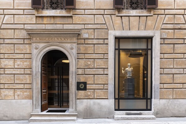 Fassade der Unterkunft