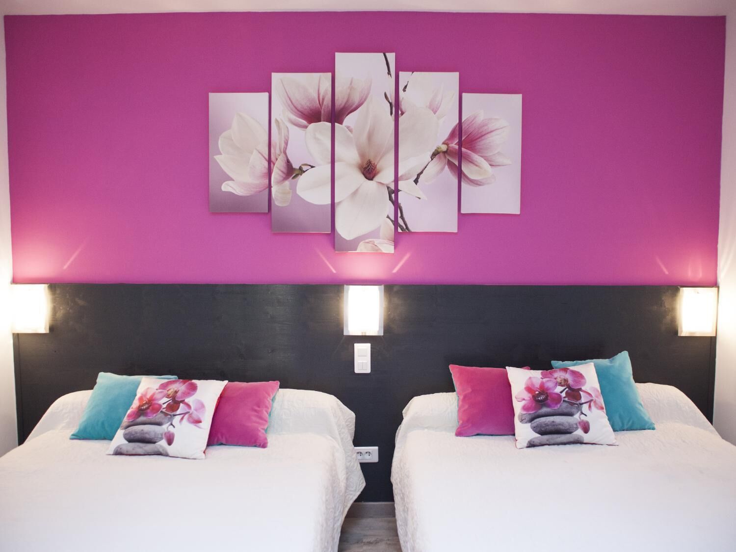 Premium bedding, individually decorated, individually furnished