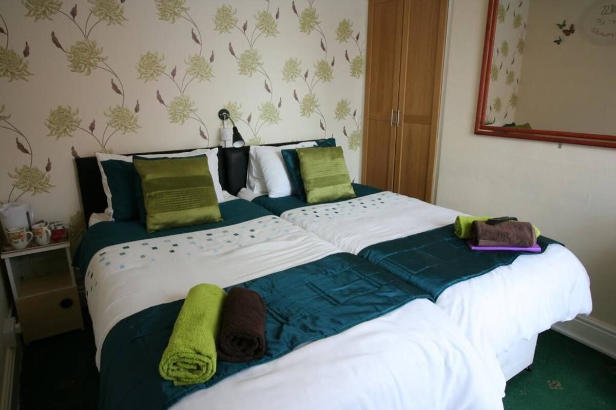 Standard Double or Twin Room | Iron/ironing board (on request), WiFi (free), bed sheets