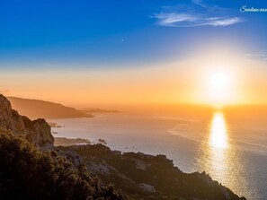 Blick von der Unterkunft