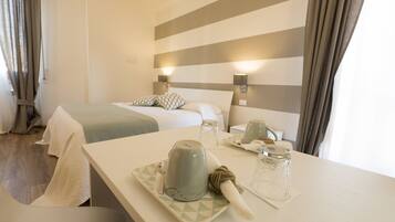 Exclusive Double Room | Desk, blackout drapes, free WiFi, bed sheets