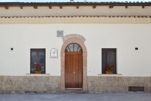 Entrée de l’hébergement