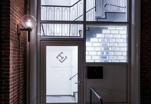 Entrée de l’hébergement