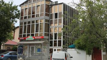 Facciata della struttura