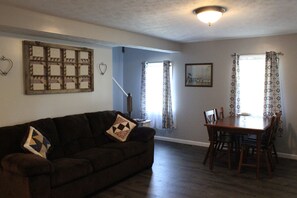 Televisión y reproductor de DVD 