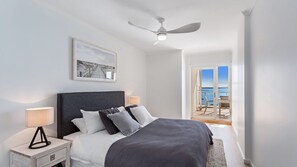 2 bedrooms, iron/ironing board, Internet, bed sheets - Breakwater Apartment 403 - Magnificent Shoal Bay Views - Walk to Beach (Shoal Bay)