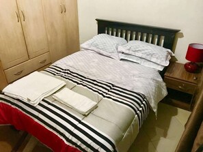 1 bedroom, iron/ironing board, free WiFi, bed sheets
