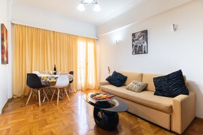 Apartment | Living room | LCD TV - Grand Central Athinian Apartments (Athens)