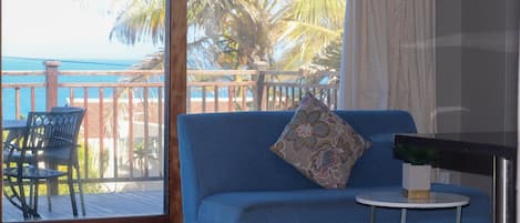 Apartment, 2 Schlafzimmer, Nichtraucher, Meerblick (5) | Wohnbereich