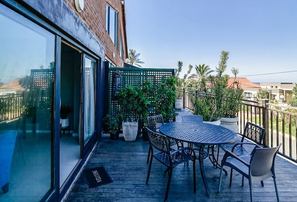 Apartment, 2 Schlafzimmer, Nichtraucher, Meerblick (5) | Terrasse/Patio