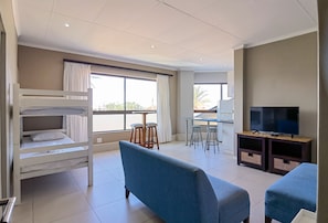 Comfort-Apartment, 1 Schlafzimmer, Nichtraucher, Meerblick | Zustellbetten