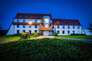 Front of property – evening/night