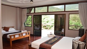 Room - Chiang Dao Villa with mountain views (Chiang Dao)