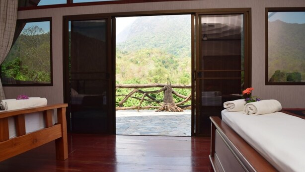 Room - Chiang Dao Villa with mountain views (Chiang Dao)