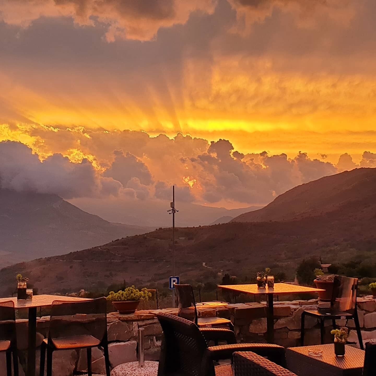 Vue sur les montagnes