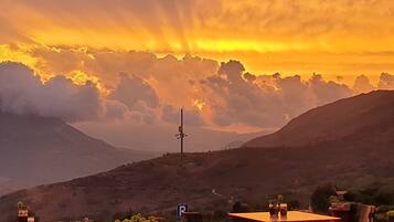 Vue sur les montagnes