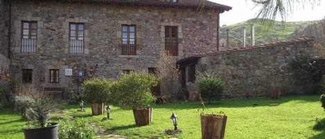 Façade de l’hébergement