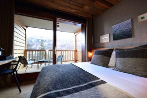 Double Room, Terrace - Hôtel Le Monêtier (Monetier-les-Bains)