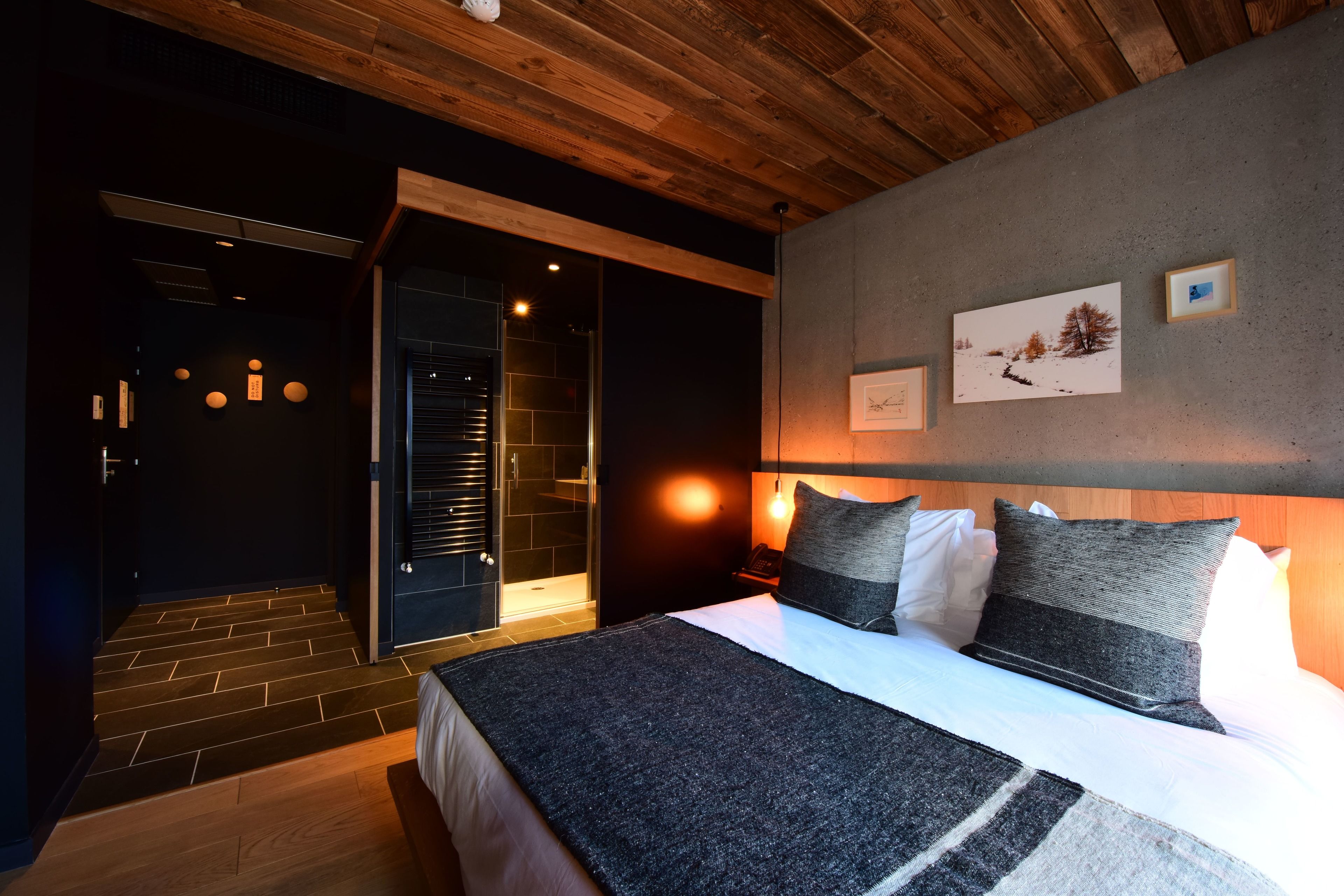 Chambre Double, terrasse | Coffres-forts dans les chambres, décoration personnalisée