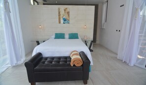 Individually decorated, individually furnished, iron/ironing board - Cabañas Luxury Bacalar (Bacalar)