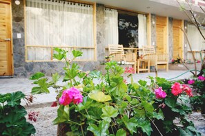 Entrée de l’hébergement