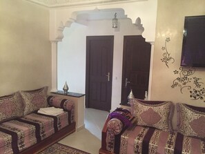 Apartment | Living area | Plasma TV - Bokar Majorelle (Marrakech)