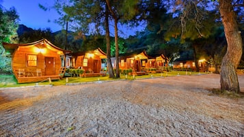 Fassade der Unterkunft