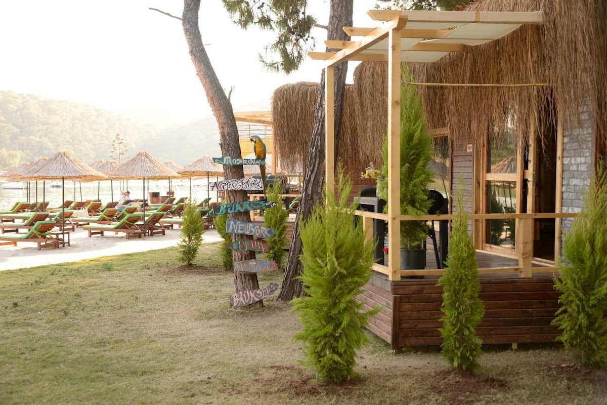 GD LAGOON BEACH HOUSE | Een minibar, een kluis op de kamer, verduisterende gordijnen