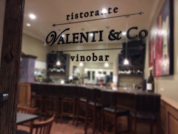 Dinner served, Italian cuisine