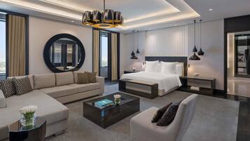 Royal Suite, 3 Bedrooms, Non Smoking | Premium bedding, minibar, in-room safe, desk