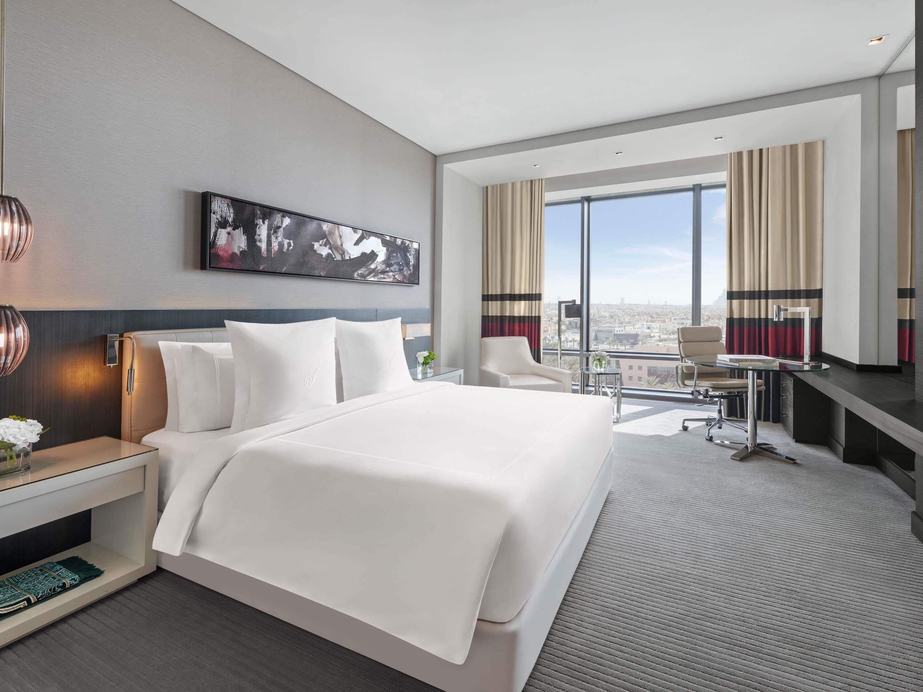 Premium bedding, minibar, in-room safe, desk