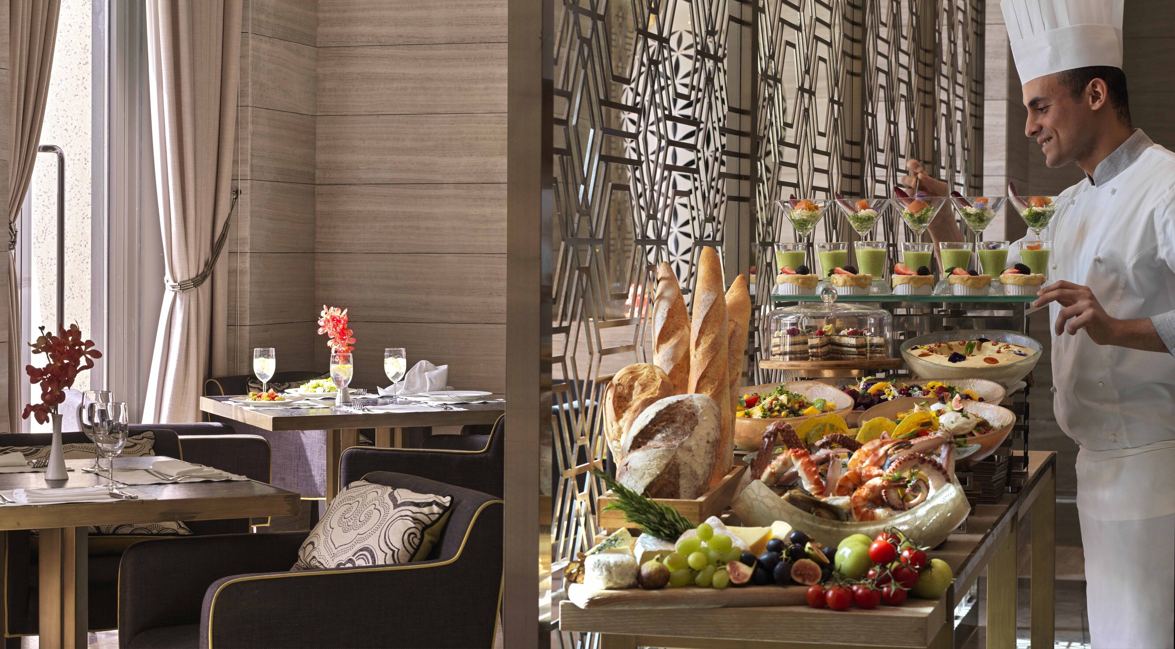 4 restaurants, international cuisine