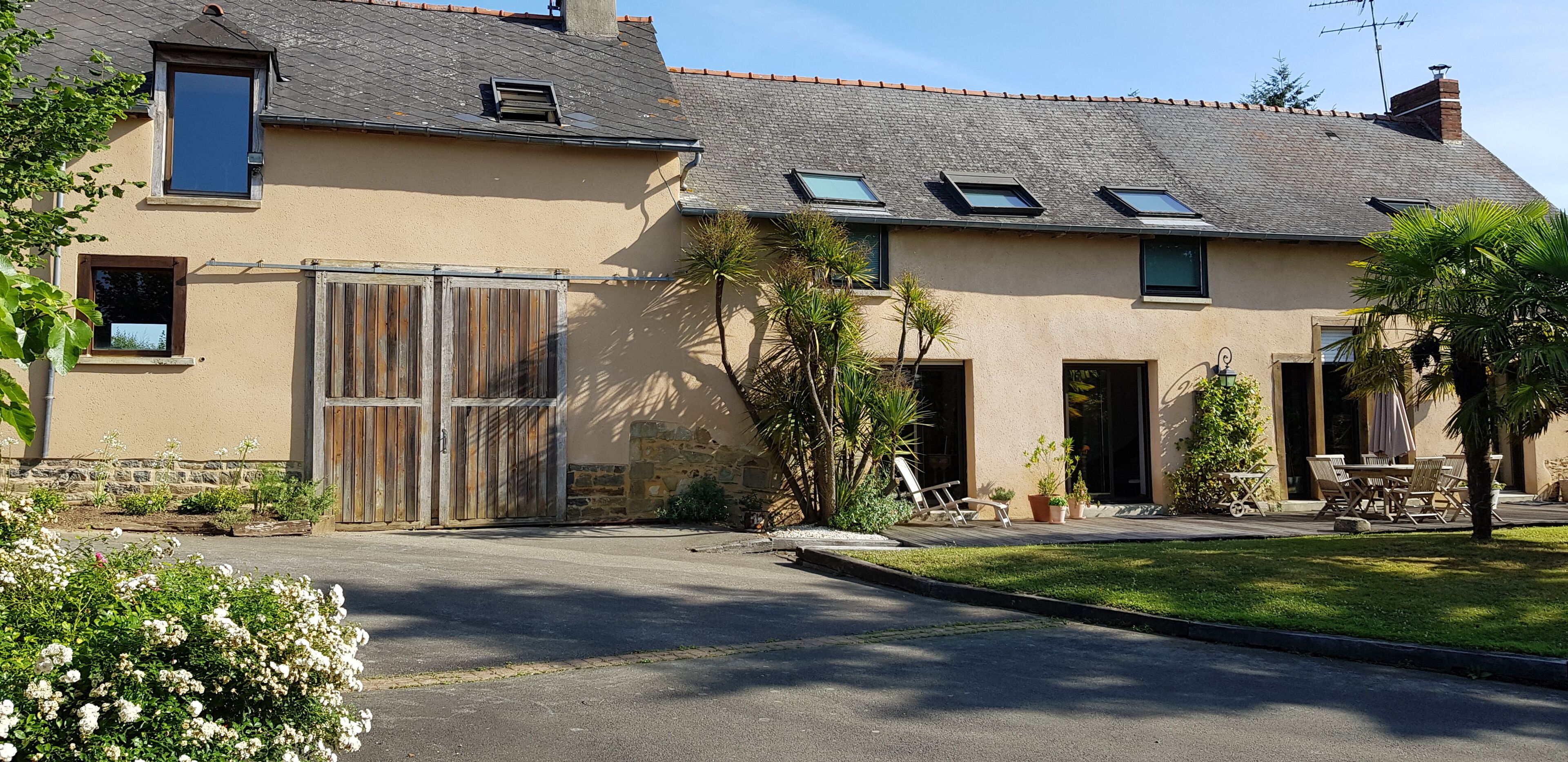 Voorkant van accommodatie