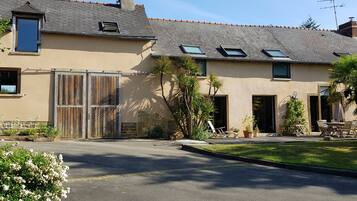 Voorkant van accommodatie