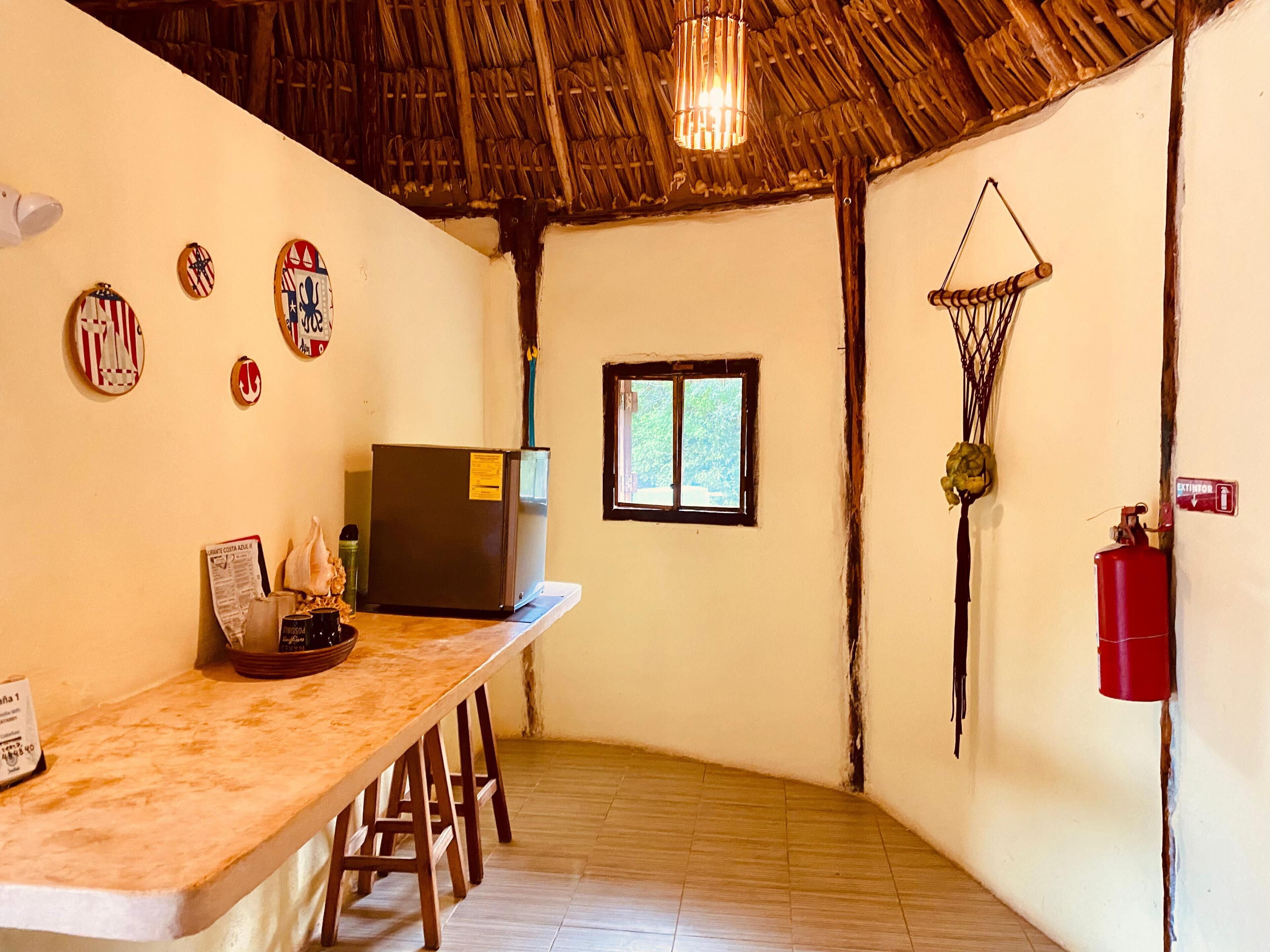 premier cabin, 1 king bed, non smoking | private kitchen | mini-fridge