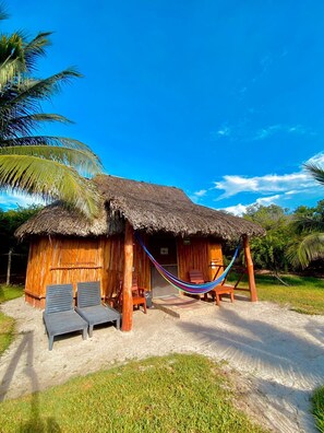 Premier Cabin, 2 Double Beds, Non Smoking | View from room - Jáalk'ab Cabañas (Progreso)