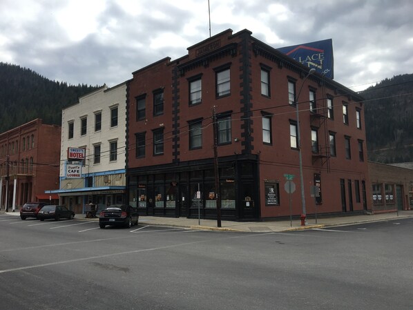 Façade de l’hébergement