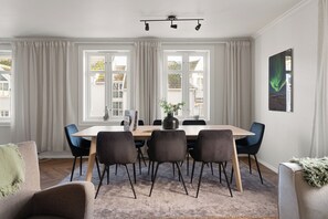 Luxury Apartment, 4 Bedrooms | Living area | Flat-screen TV, heated floors - Enter Tromsø Luxury Apartments (Tromsø)
